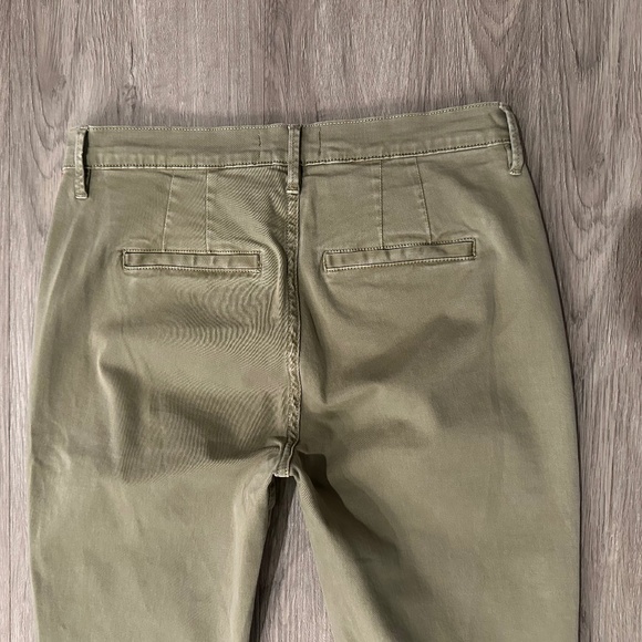 FRAME Olive Side Stripe Trouser Pant Sz 26 NEW $428!! - Picture 6 of 6